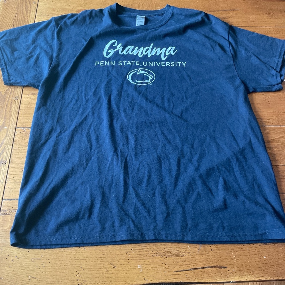 Penn State University Grandma Navy Blue T-Shirt